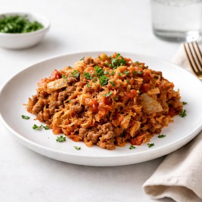 Image of Lazy Stuffed Cabbage Casserole