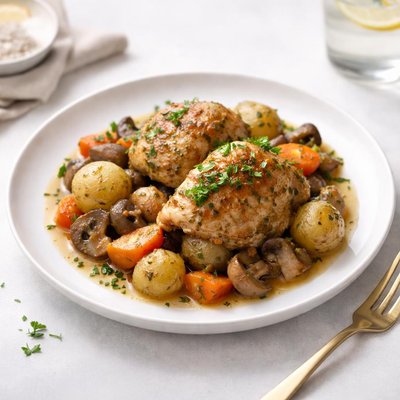 Image of Lazy Sunday Chicken Crock Pot