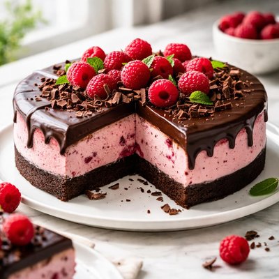 Image of Lc Chocolate Raspberry Cheesecake
