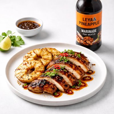 Image of Lea Perins Teriyaki Pineapple Marinade for Meat