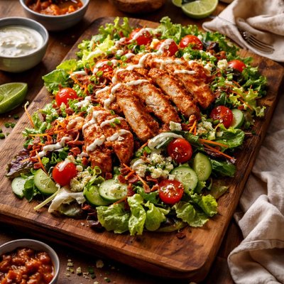 Image of Lean and Mean Buffalo Salad