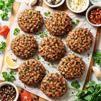 Image of Lean Homemade Sausage Patties