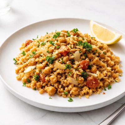 Image of Lebanese Bulgar Cabbage Pilaf