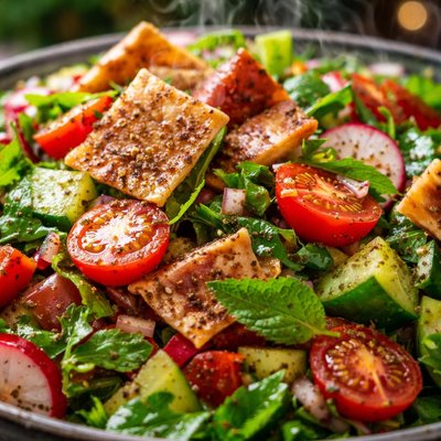 Image of Lebanese Fattoush Salad My Way