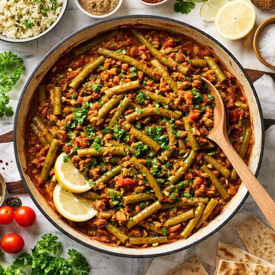 Image of Lebanese Green Beans Lubie