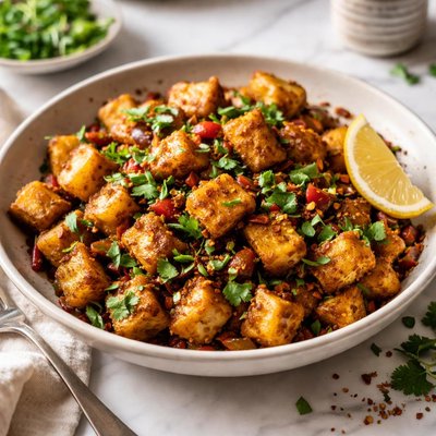 Image of Lebanese Spiced Potatoes Batata Harra