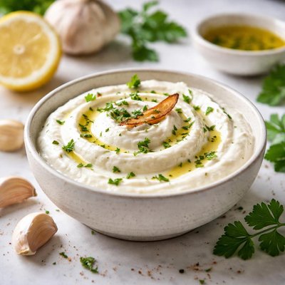 Image of Lebanese Toum Garlic Sauce
