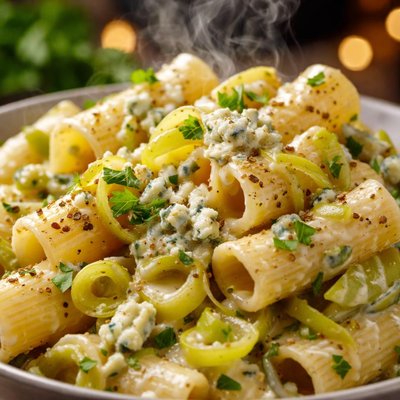 Image of Leek and Gorgonzola Pasta