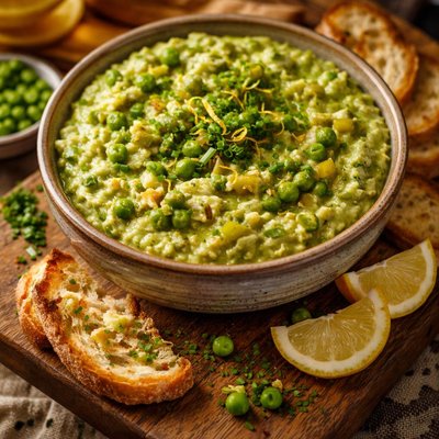 Image of Leek and Pea Dip