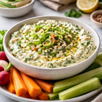 Image of Leek Veggie Dip Low Cal