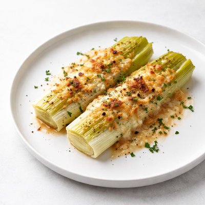 Image of Leeks Au Gratin