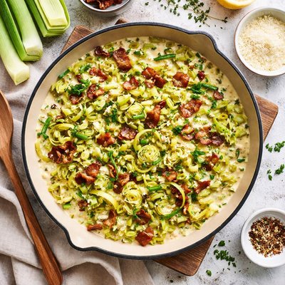 Image of Leeks N Bacon