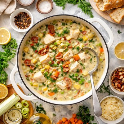 Image of Leeky Fish Chowder