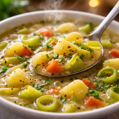 Image of Leeky Spud Vegetarian Soup