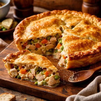 Image of Left Over Make Over Turkey Pot Pie