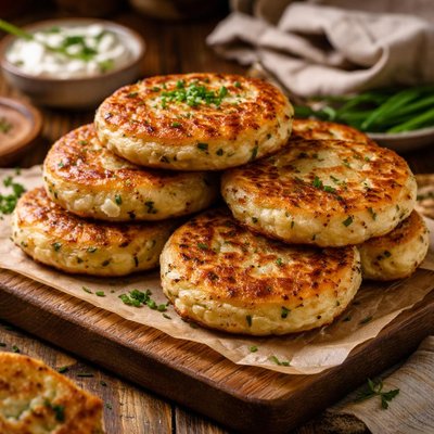 Image of Left Over Potato Cakes