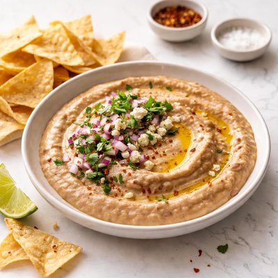 Image of Leftover Bean Soup Bean Dip