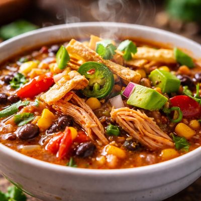 Image of Leftover Chicken Tortilla Soup