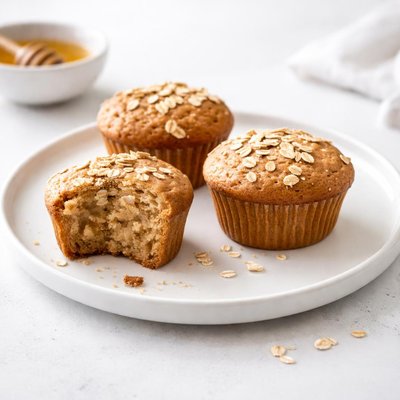Image of Leftover Cooked Oatmeal Muffins