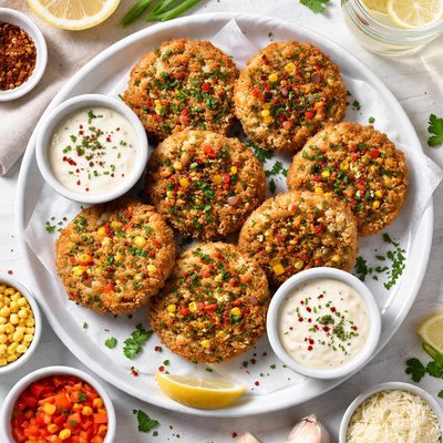 Image of Leftover Fried Breading Patties