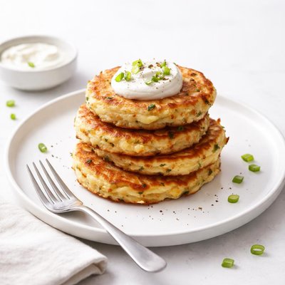 Image of Leftover Mashed Potato Pancakes