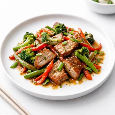Image of Leftover Pork Chop Stir Fry