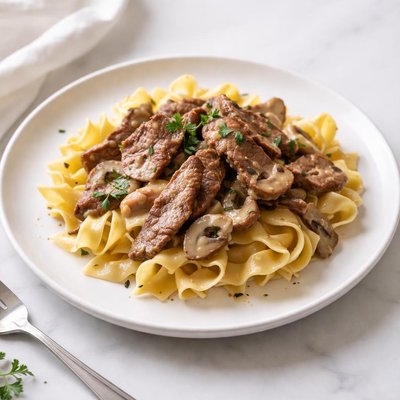 Image of Leftover Roast Beef Stroganoff