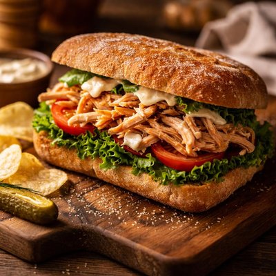 Image of Leftover Rotisserie Chicken Sandwich