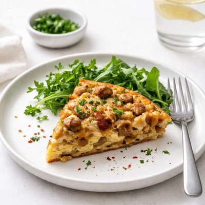 Image of Leftover Stuffing Frittata