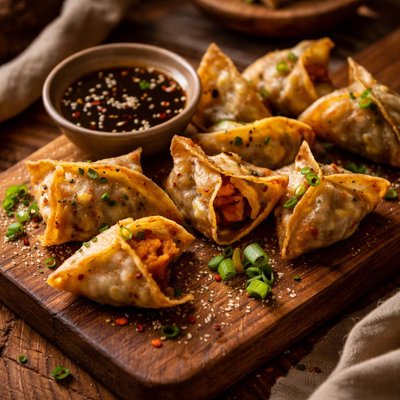 Image of Leftover Sweet Potato Wontons