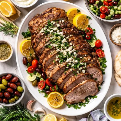 Image of Leg of Lamb Boneless Greek Style
