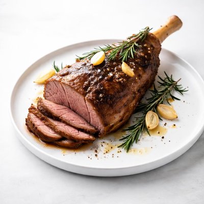 Image of Leg of Lamb with Garlic and Rosemary