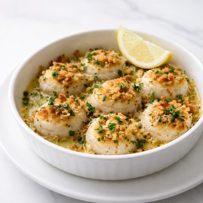 Image of Legal Seafood Style Baked Scallops
