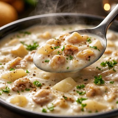 Image of Legal Seafood Style Low Fat Clam Chowder