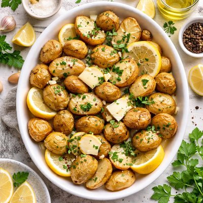Image of Lemon and Butter Potatoes