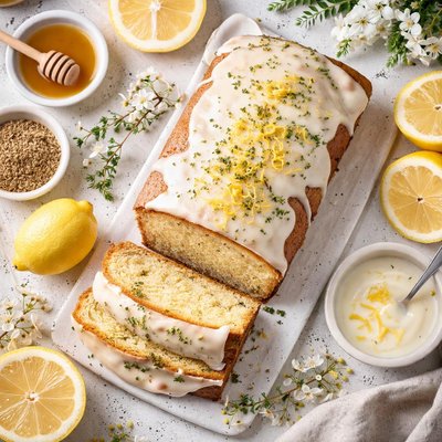 Image of Lemon and Caraway Cake