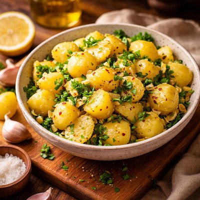 Image of Lemon and Garlic Potato Salad