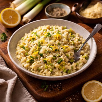 Image of Lemon and Leek Risotto