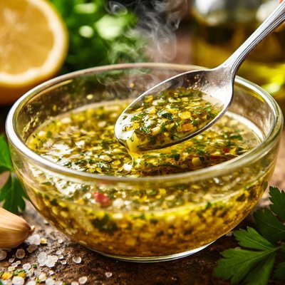 Image of Lemon and Olive Oil Dressing