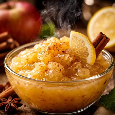 Image of Lemon and Spice Applesauce