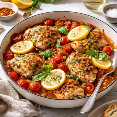 Image of Lemon and Tomato Chicken