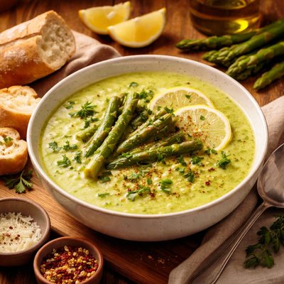 Image of Lemon Asparagus Soup