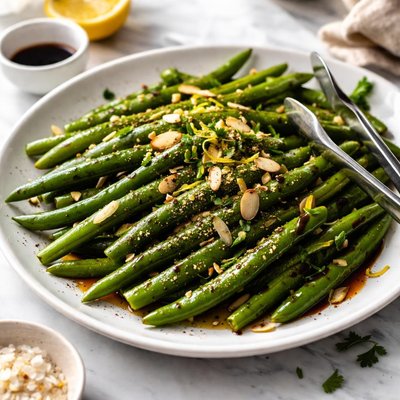 Image of Lemon Balsamic Green Beans