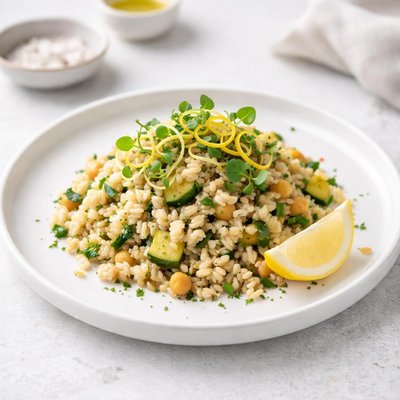 Image of Lemon Barley Pilaf