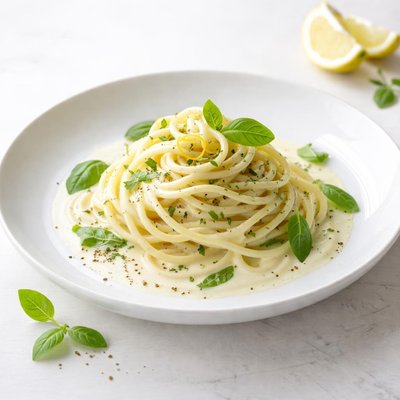 Image of Lemon Basil Cream Sauce