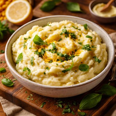 Image of Lemon Basil Mashed Potatoes