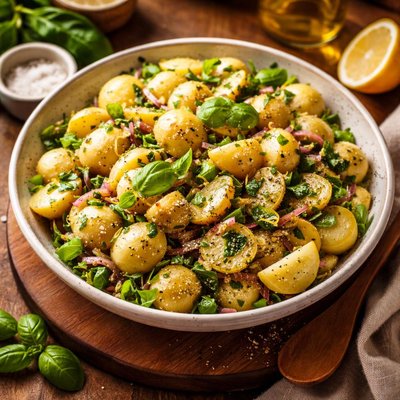 Image of Lemon Basil Potato Salad