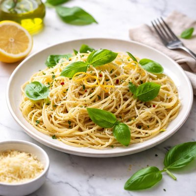 Image of Lemon Basil Spaghetti