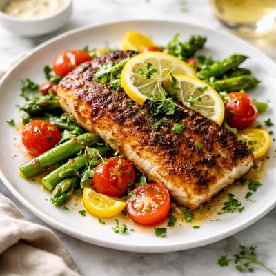 Image of Lemon Blacken Grouper