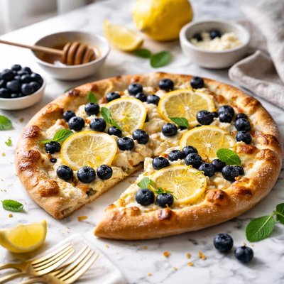 Image of Lemon Blueberry Pizza